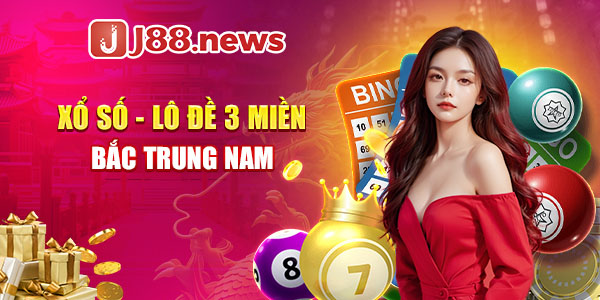 Xổ số lô đề 3 miền cùng J88